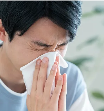 アトピー喘息のイメージ